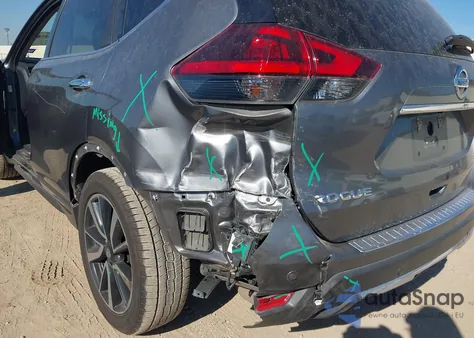 2020 Nissan Rogue Sl Fwd from USA, damaged, VIN 5N1AT2MT7LC750442